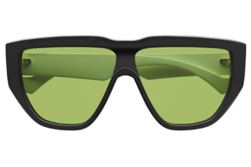 Gucci GG0997S 001 black white green Men's Sunglasses