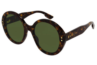 Gucci GG1081S 003 havana havana green 54 Women's Sunglasses