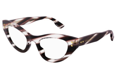 Gucci GG1083O 002 havana havana transpa 49 Women's Eyeglasses