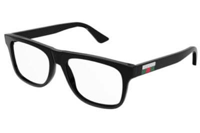 Gucci GG1117O 001 black black transpare 56 Men's Eyeglasses
