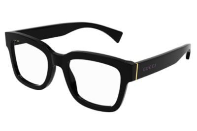 Gucci GG1138O 002 black black transpare 52 Unusex Eyeglasses