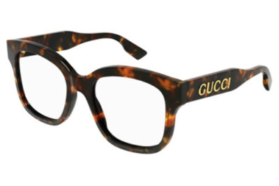 Gucci GG1155O 003 havana havana transpa 51 Women's Eyeglasses