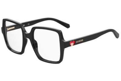 Moschino love Mol597 807/19 BLACK 52 Women's Eyeglasses