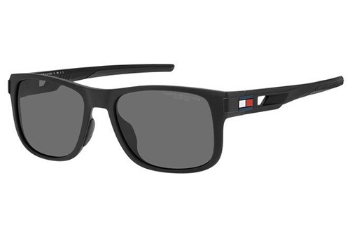 Tommy Hilfiger Th 1913/s 003/M9 MATT BLACK 55 Men's Sunglasses