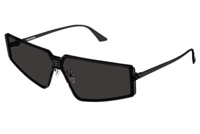 Balenciaga BB0192S 001 black black grey Unisex Sunglasses