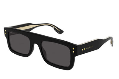 Gucci GG1085S 001 black black grey 53 Men's Sunglasses