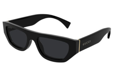 Gucci GG1134S 002 black black grey 53 Men's Sunglasses