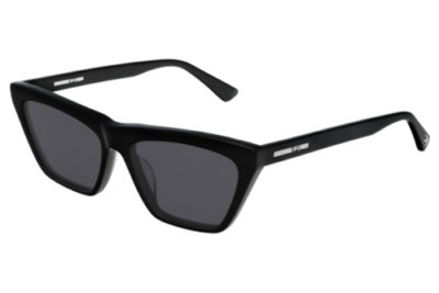 McQueen MQ0192S 001 black black smoke 54 Women's Sunglasses
