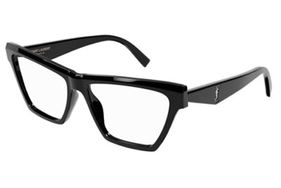 Saint Laurent SL M103 OPT 002 black black transpare 58 Women's Eyeglasses