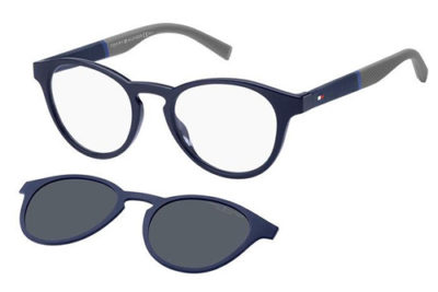 Tommy Hilfiger Th 1902/cs PJP/C3 BLUE 50 Men's Eyeglasses