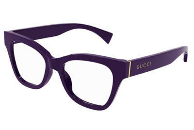 Gucci GG1133O 002 violet violet transpa 52 Women's Eyeglasses