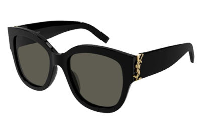 Saint Laurent SL M95/F 001 black black grey 56 Women's Sunglasses
