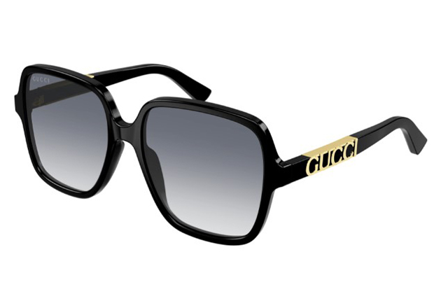 Gucci GG0053S 001 54mm Square Black Women Sunglasses with Light Grey Lens  889652049588 | eBay