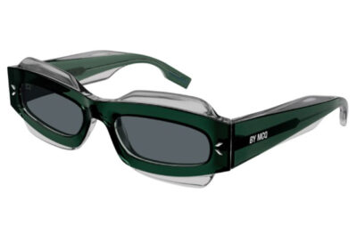 McQueen MQ0374S 003 green green green 54 Unisex Sunglasses