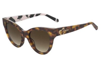 Moschino Love Mol053/s 1NR/HA BEIGEHABEIHE 50 Women's sunglasses