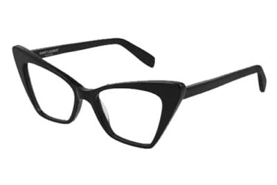 Saint Laurent SL 244 VICTOIRE OPT 001 black black transpare 51 Women's Eyeglasses