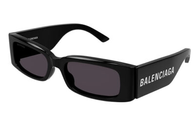 Balenciaga BB0260S 001 black black grey 56 Women's sunglasses