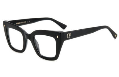 DSquared2 D2 0099 807/25 BLACK 47 Women's eyeglasses