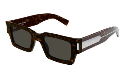 Saint Laurent SL 572 002 havana crystal grey 50 Unisex sunglasses