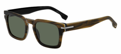 Hugo Boss 1625/s 8AS/QT STR BW BLK 50 Men's Sunglasses