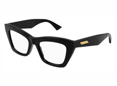 Bottega Veneta BV1215O 001 black black transpare 50 Women's Eyeglasses