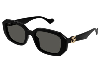 Gucci GG1535S 001 black black grey 54 Women's Sunglasses