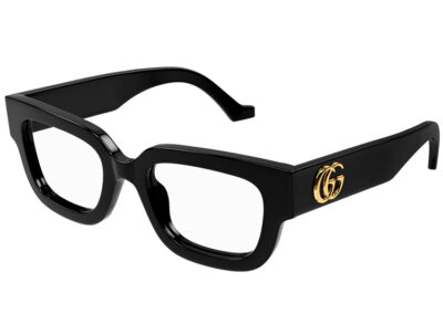 Gucci GG1548O 004 black black transpare 52 Women's Eyeglasses