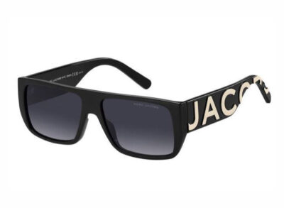 Marc Jacobs Marc Logo 096/s 80S/9O BLACK WHITE 57 Unisex Sunglasses